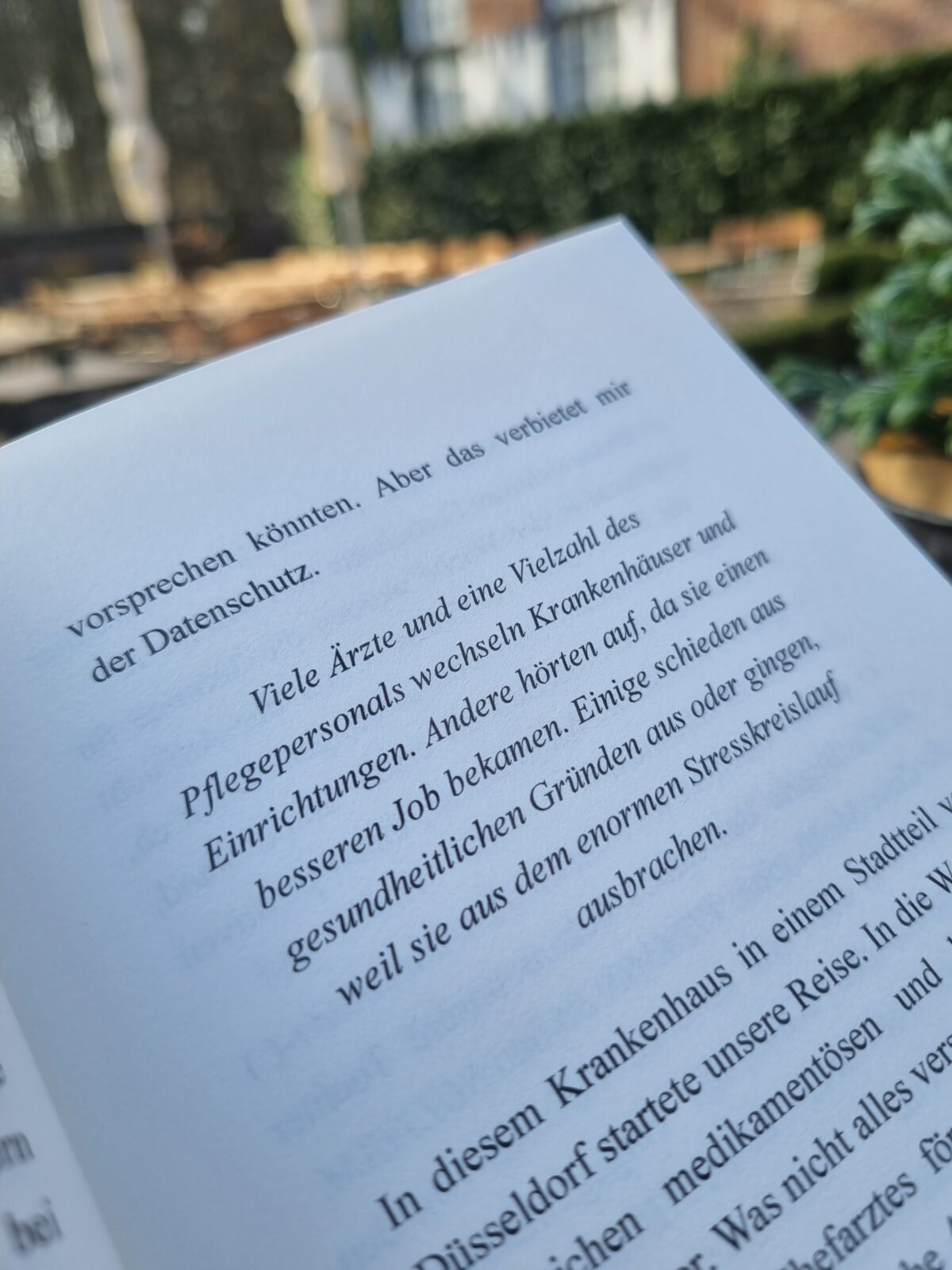 Einmal im Quartal …
