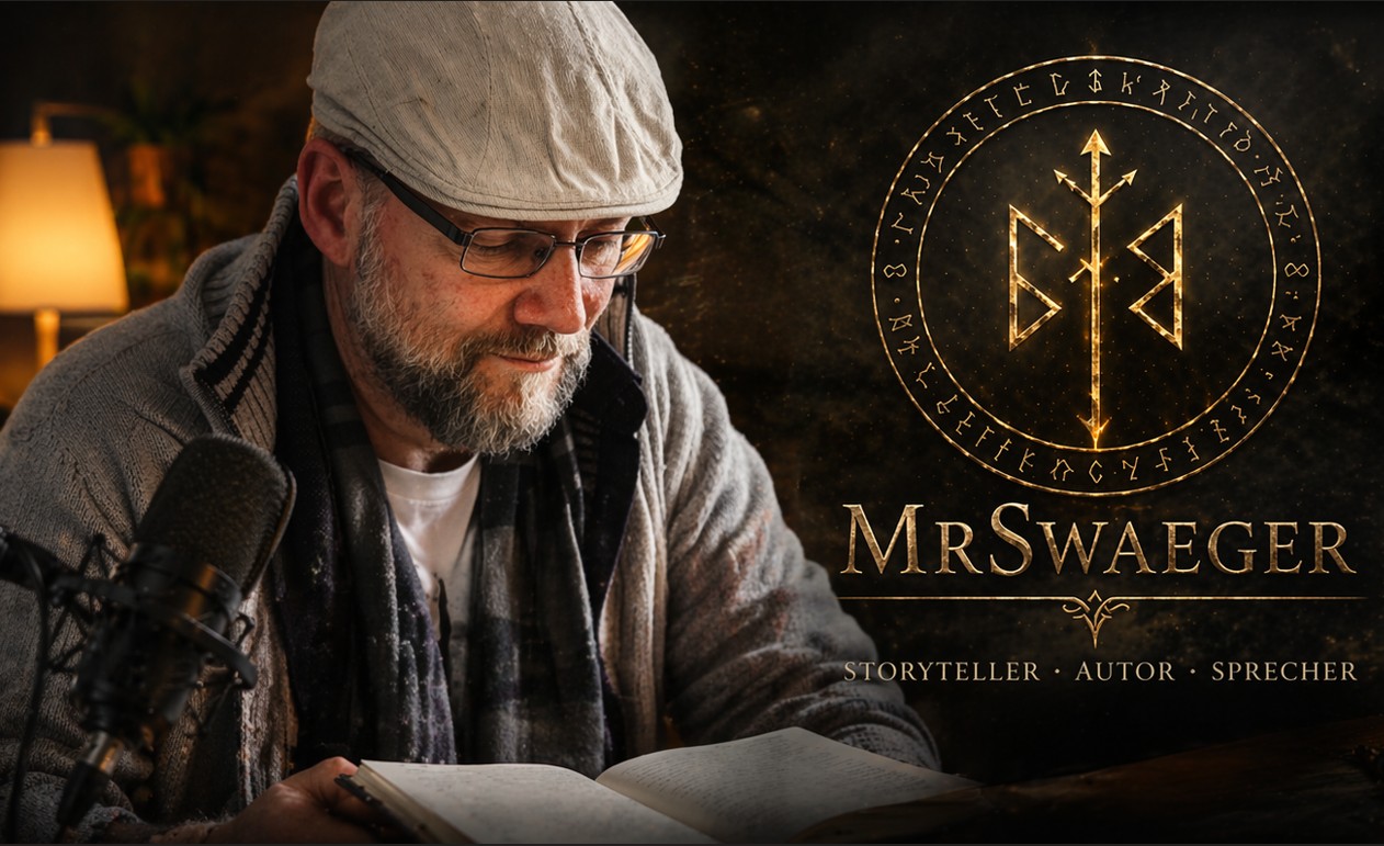 Das bin ich. Storytelling, Voice Artist, Fantasy, Erzählwelten, chroniken des Wanderers